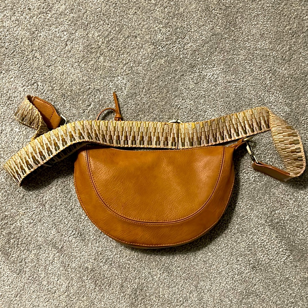 Anthropology Mini Luna Crossbody Bag